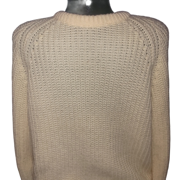 Sears Vintage Yellow Knit Mens Sweater S - Picture 2 of 5